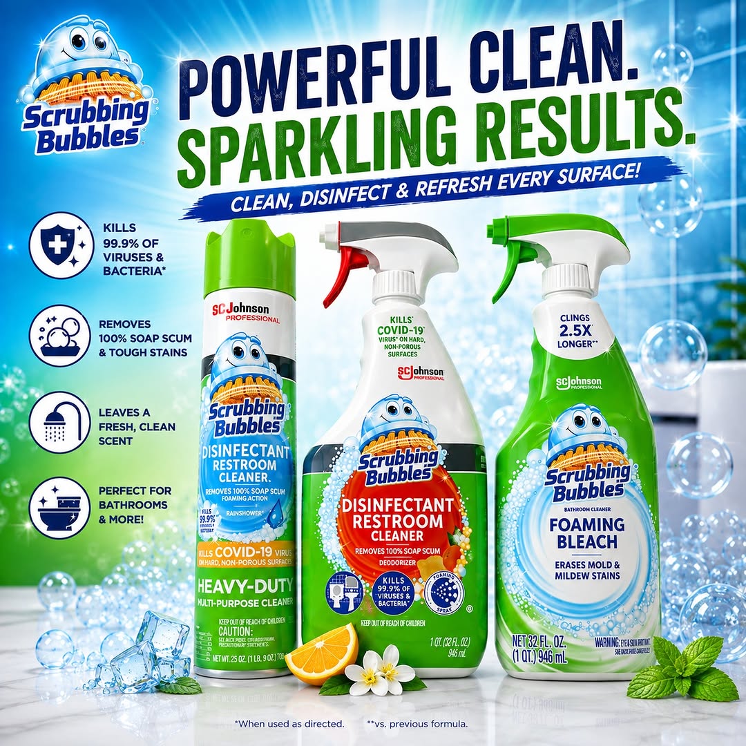 Scrubbing Bubbles Bathroom Cleaners – In-Store Pricing at Cherish Cosmetique