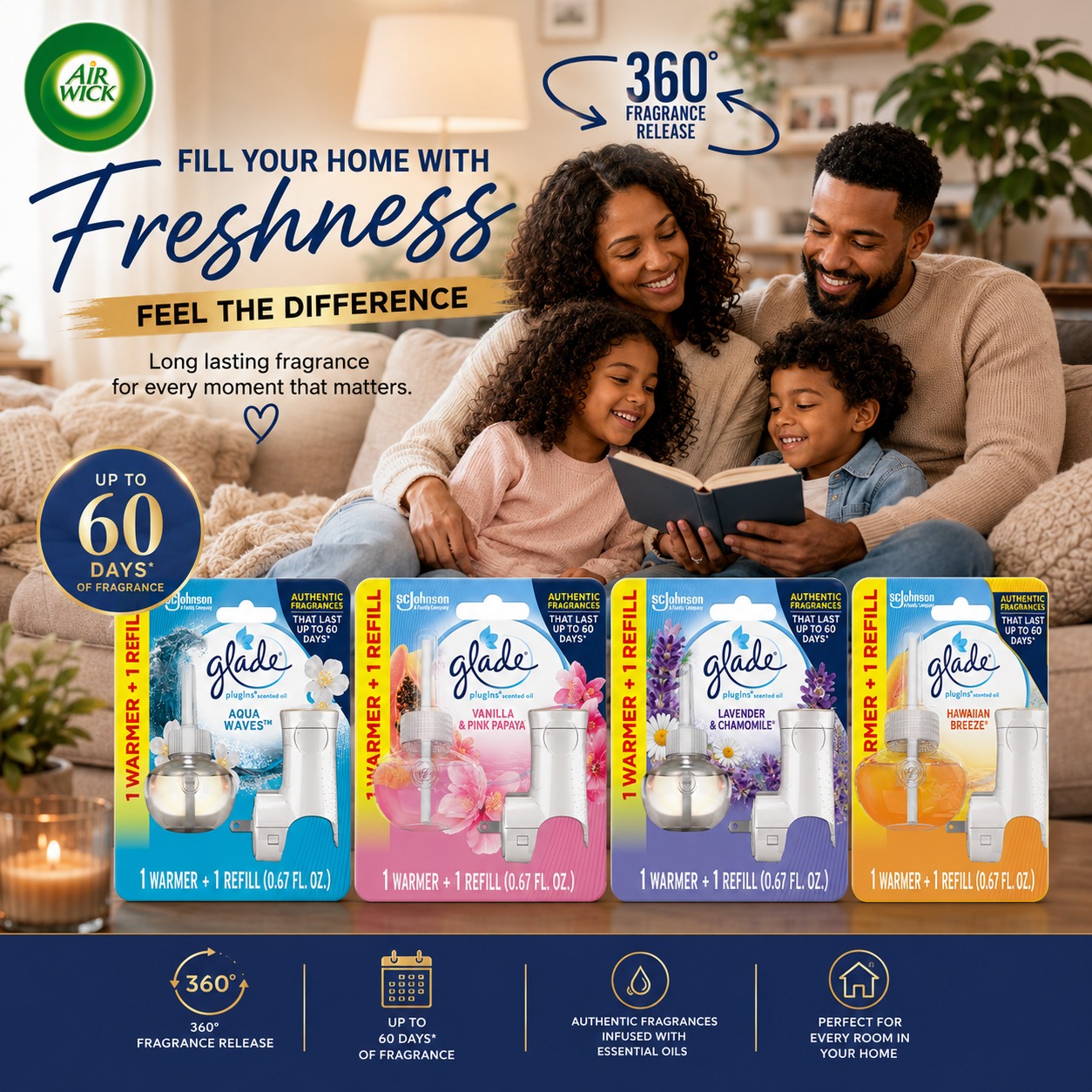 Air Wick Home Freshness Products – Prices from $11.99 at Cherish Cosmetique
