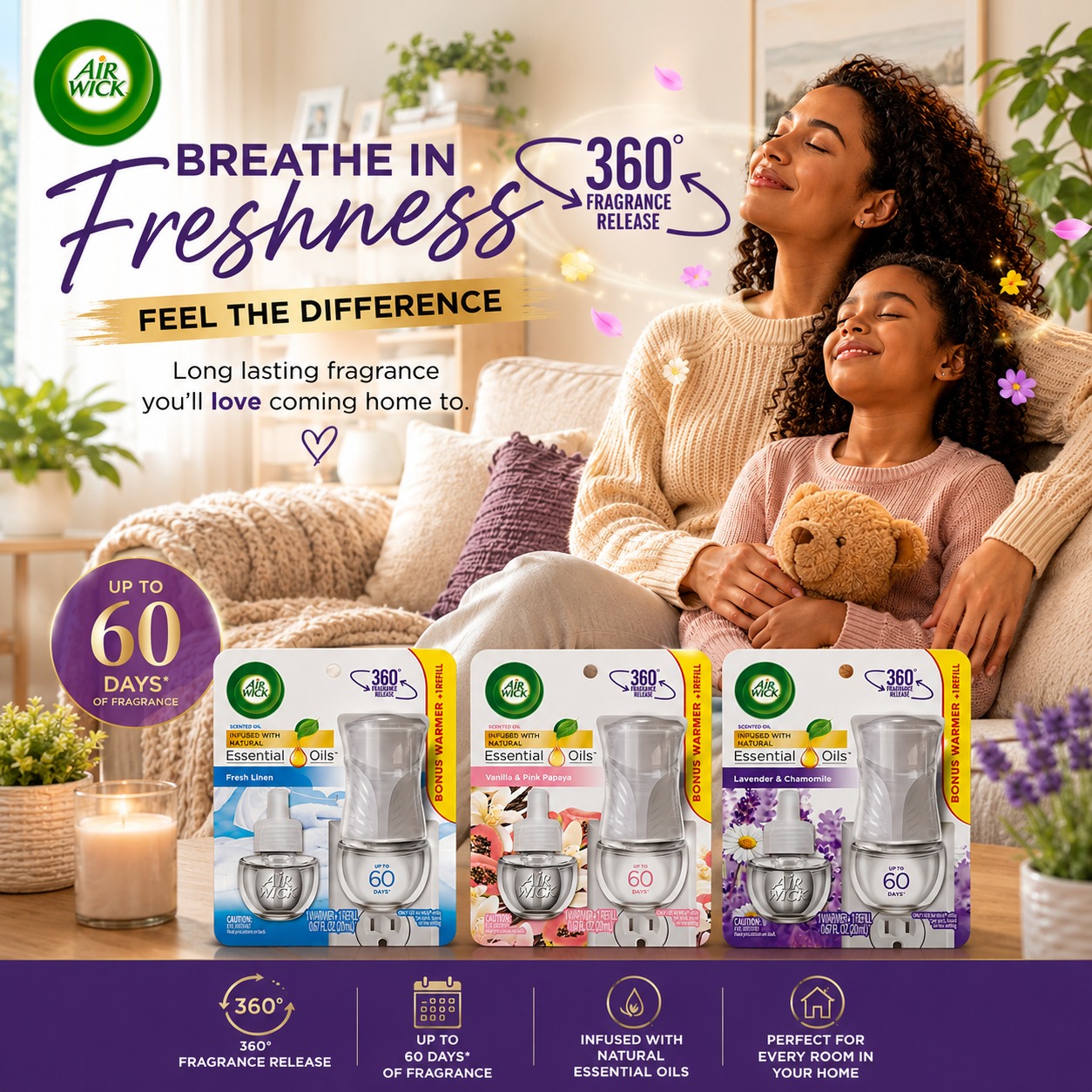 Air Wick Home Freshness Products – Prices from $11.99 at Cherish Cosmetique