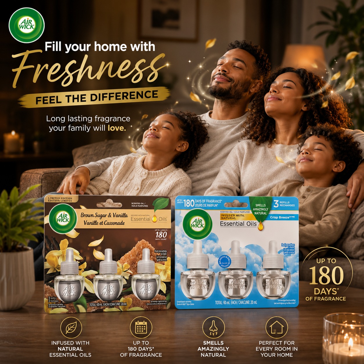 Air Wick Home Freshness Products – Prices from $11.99 at Cherish Cosmetique