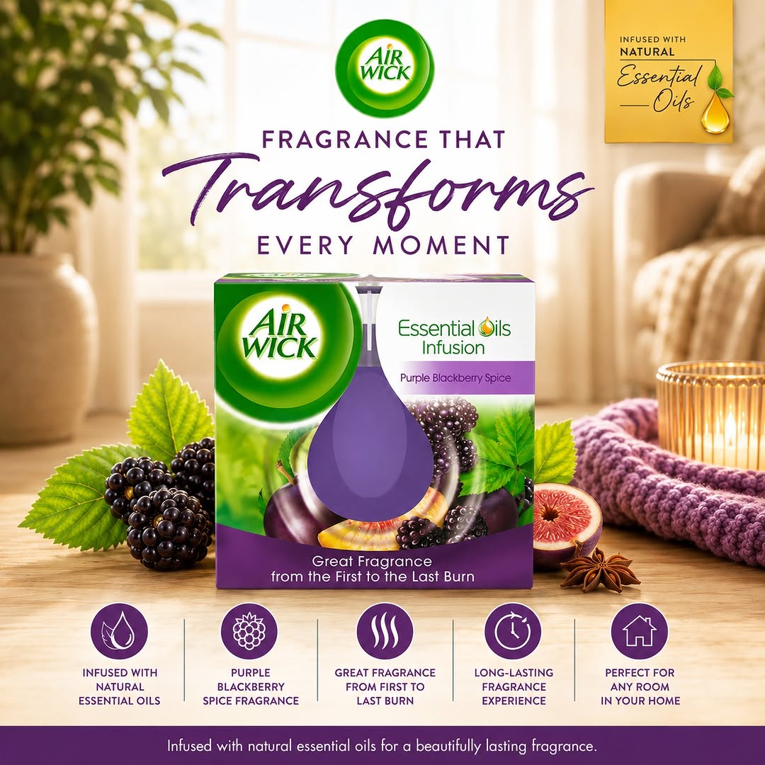 Air Wick Essential Oils Candles – $6.99 at Cherish Cosmetique