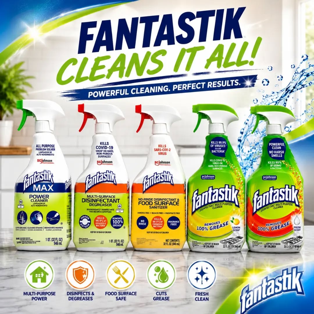 Fantastik Cleaning Products Now Available at Cherish Cosmetique