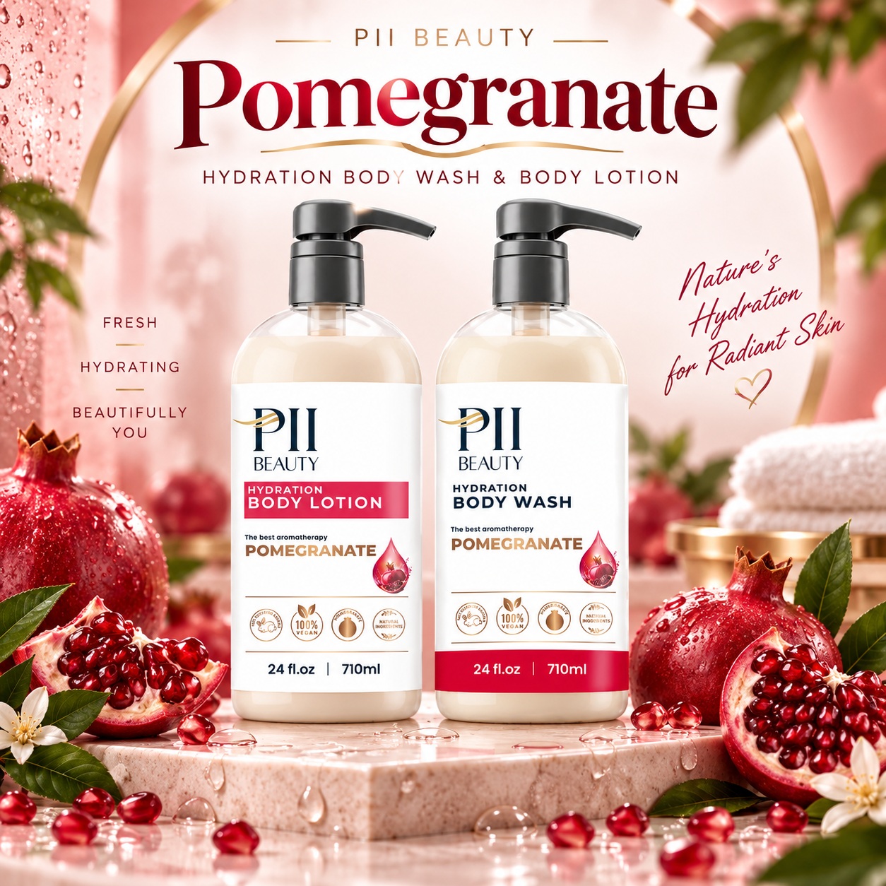 PII Beauty Body Wash & Body Lotion Collection – $12.99 In Store