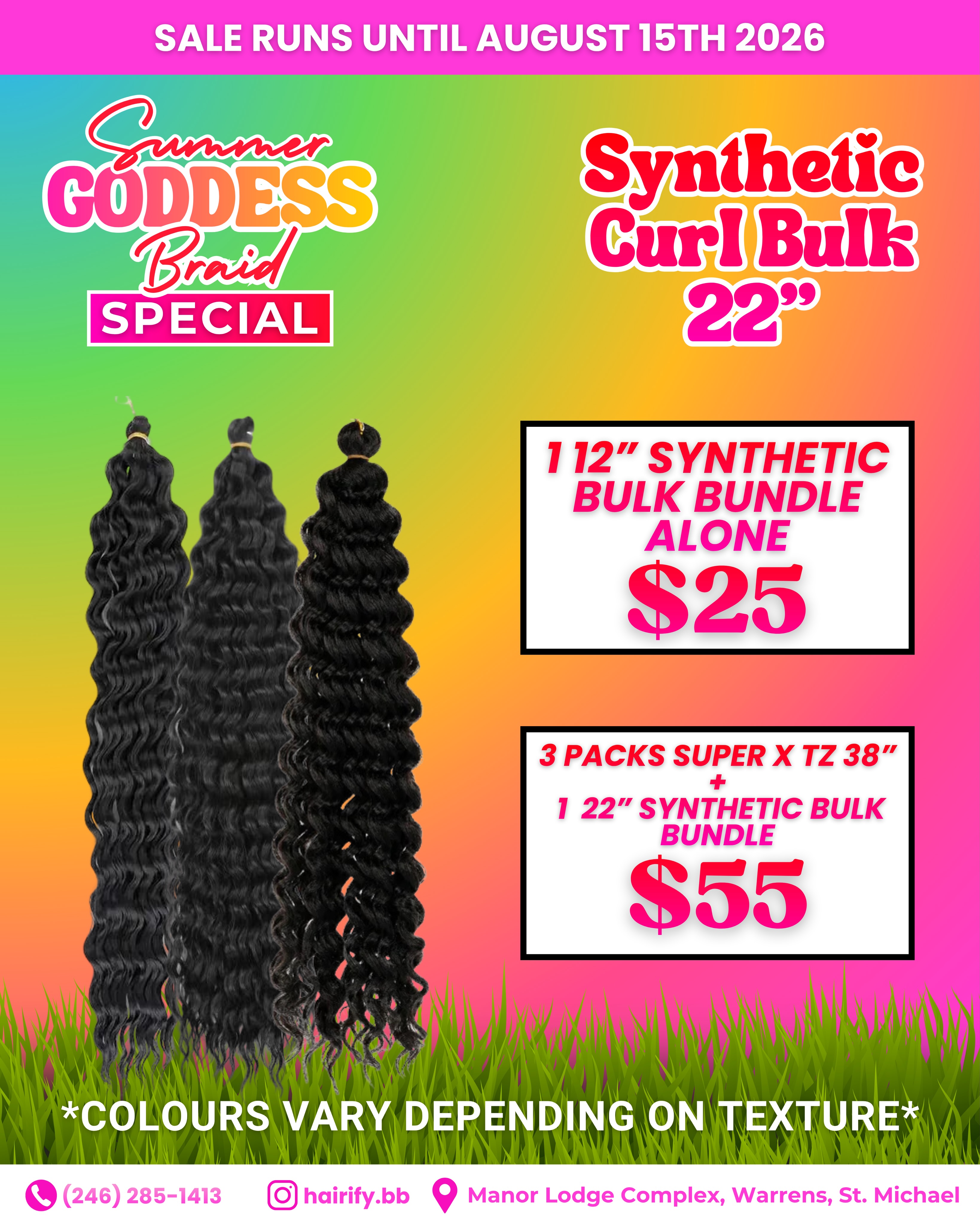Hairify Summer Goddess Braid Special – Bundle Deals on Hair Products