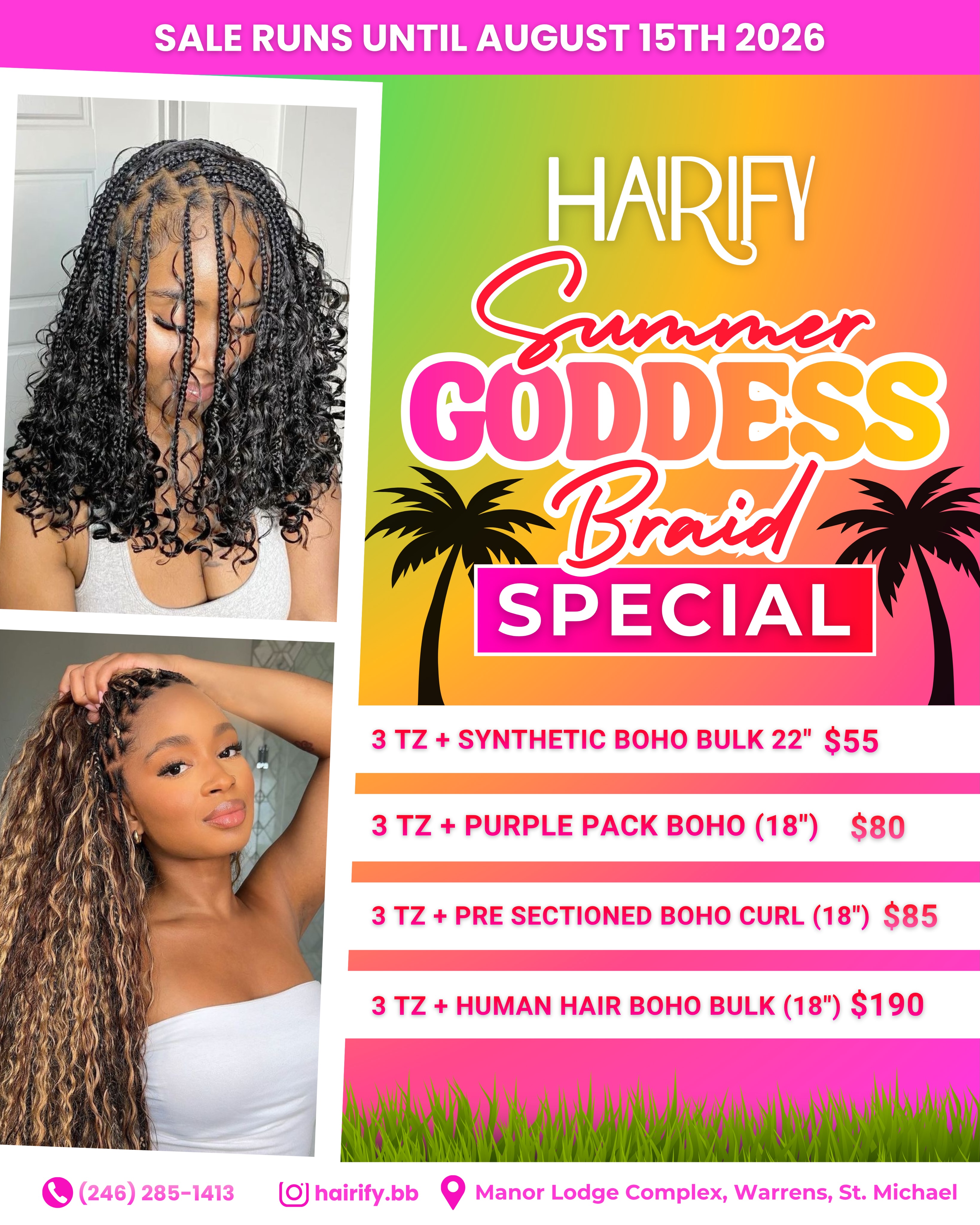 Hairify Summer Goddess Braid Special – Bundle Deals on Hair Products