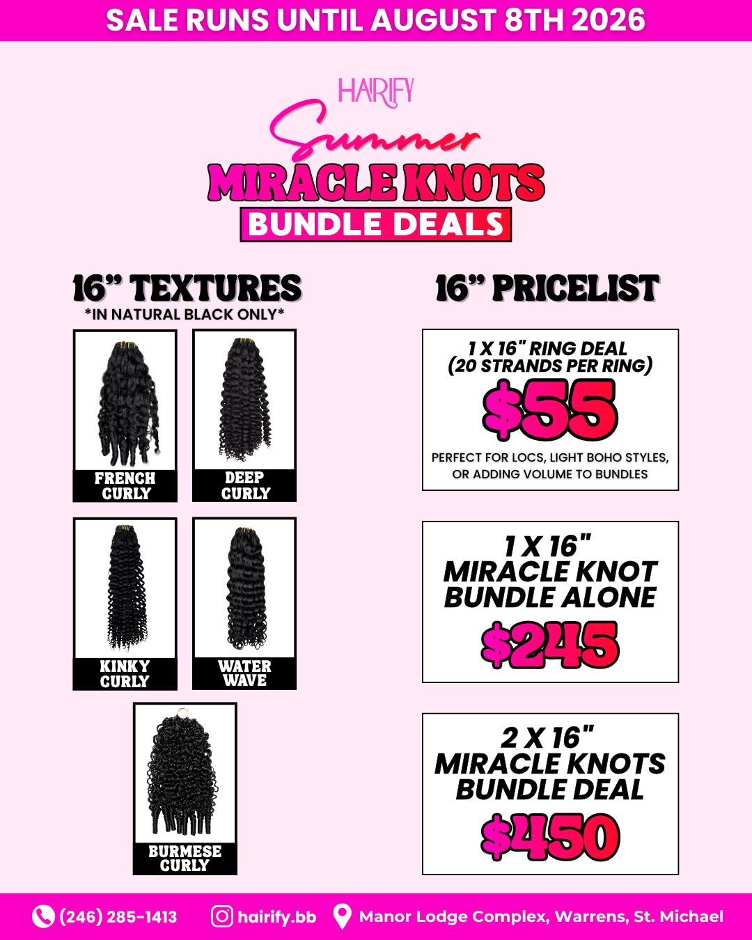 Hairify Summer Miracle Knots Bundle Deals – Sale Until August 8th 2026