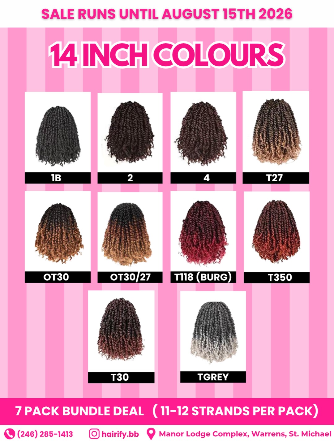 Pre-Twisted Passion Twist Sale – Prices from $75 for 7 Packs