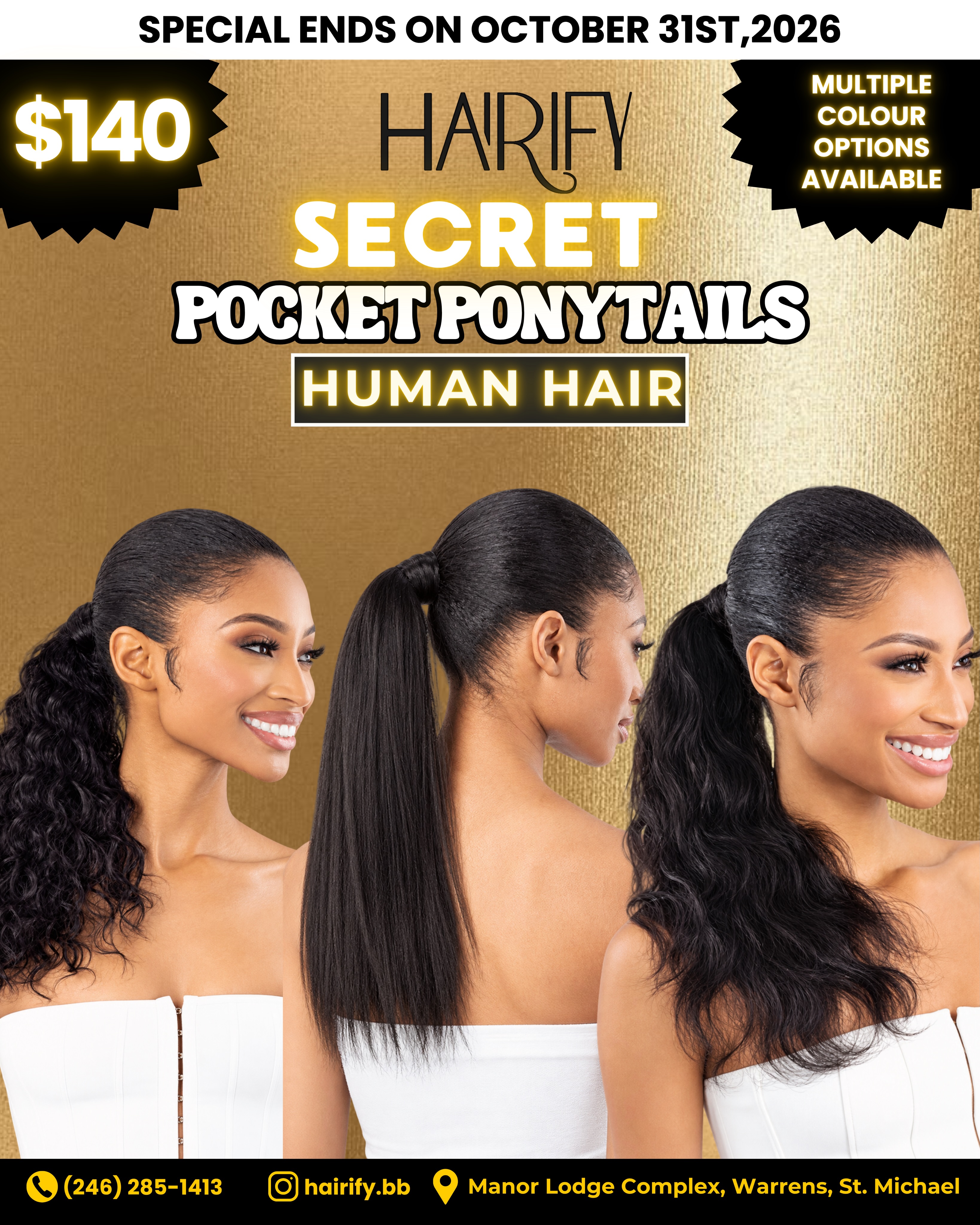 Hairify Graduation Glow Up Special – 10% Off Select Hair Extensions