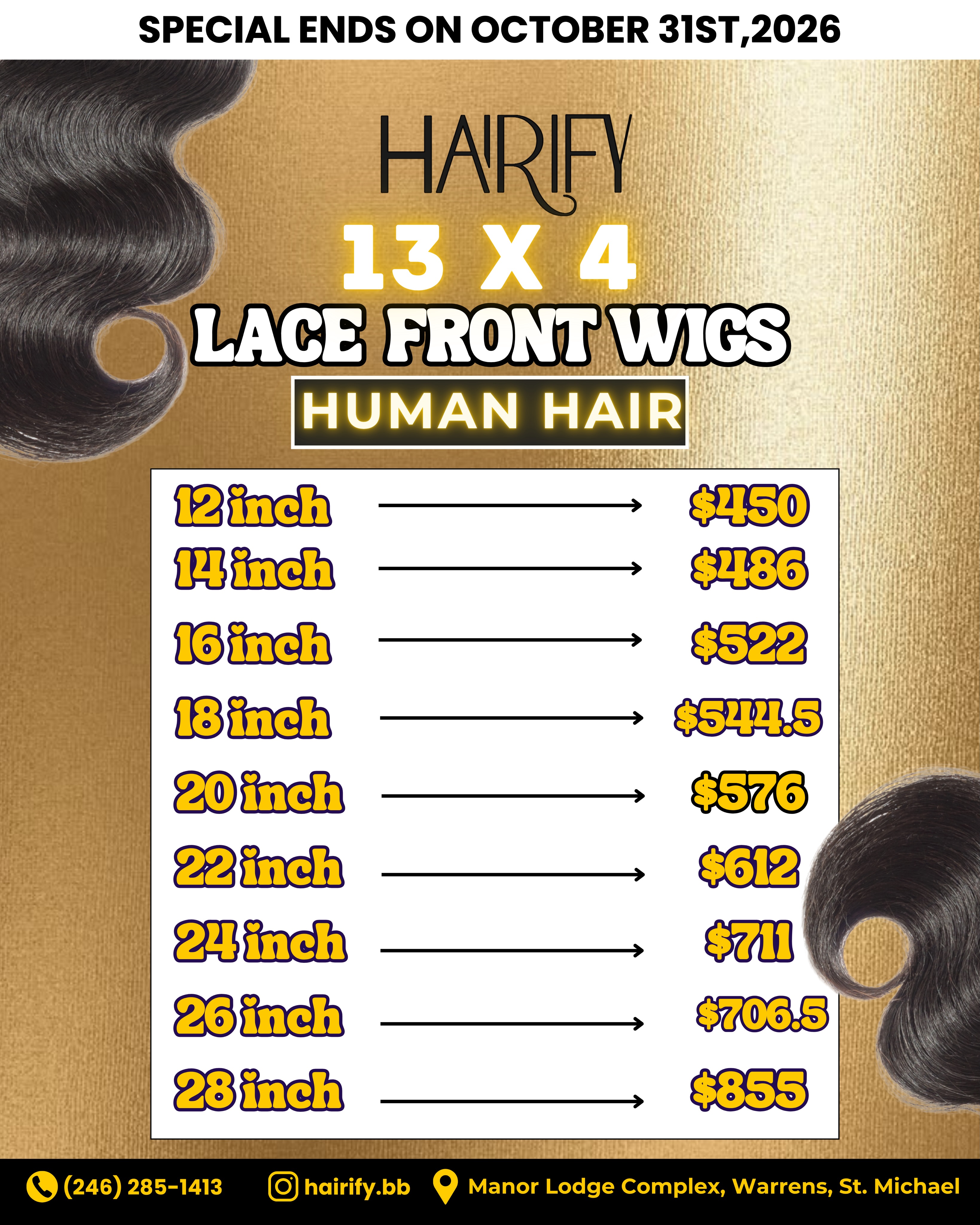 Hairify Graduation Glow Up Special – 10% Off Select Hair Extensions