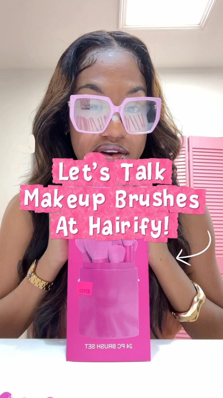 24-Piece Makeup Brush Set + Matching Case for $80 at Hairify