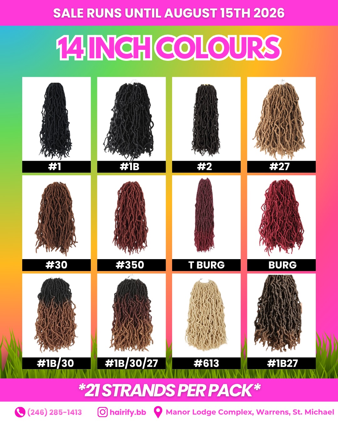 Summer Soft Locs Special – $100 or Less | Hairify Hair Store