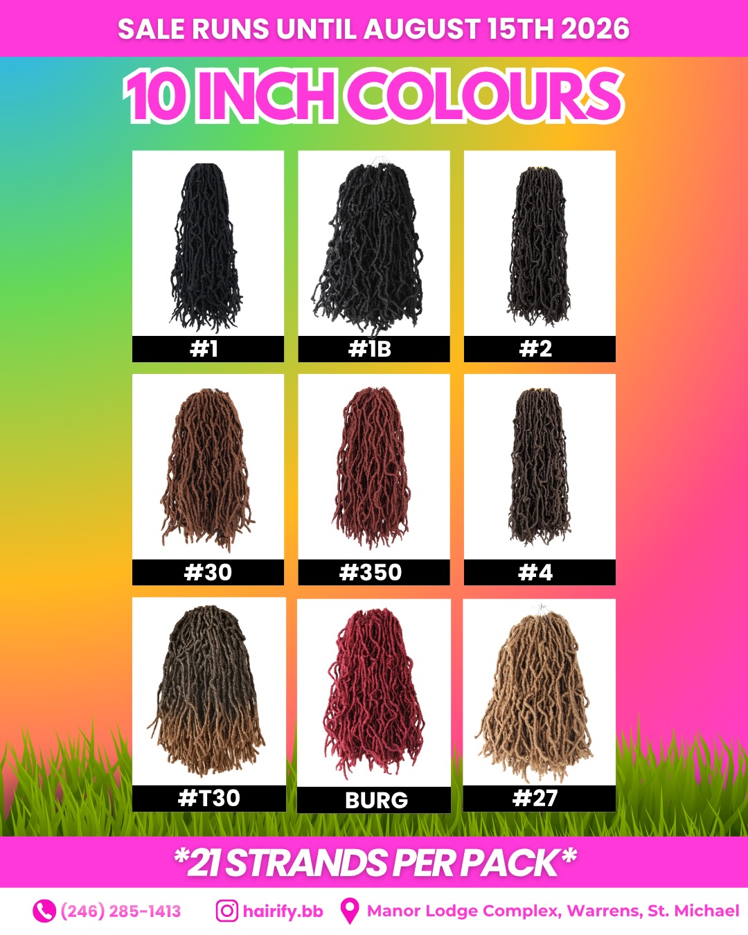 Summer Soft Locs Special – $100 or Less | Hairify Hair Store
