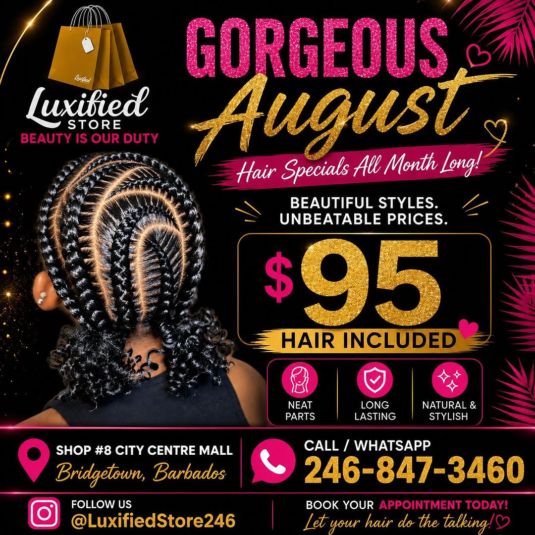 Gorgeous August Hair Specials – $95 Hair Included All Month Long