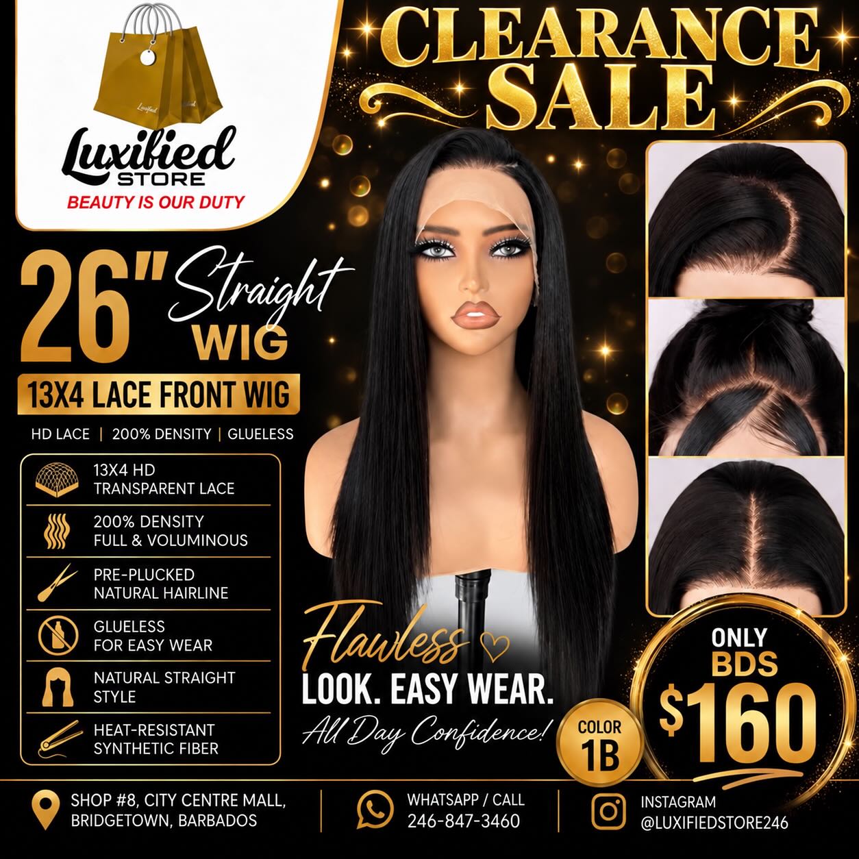 Wig Clearance Sale – Lace Front Wigs from $120