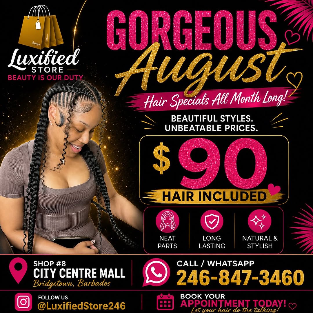 Gorgeous August Hair Specials – $90 Hair Included All Month Long