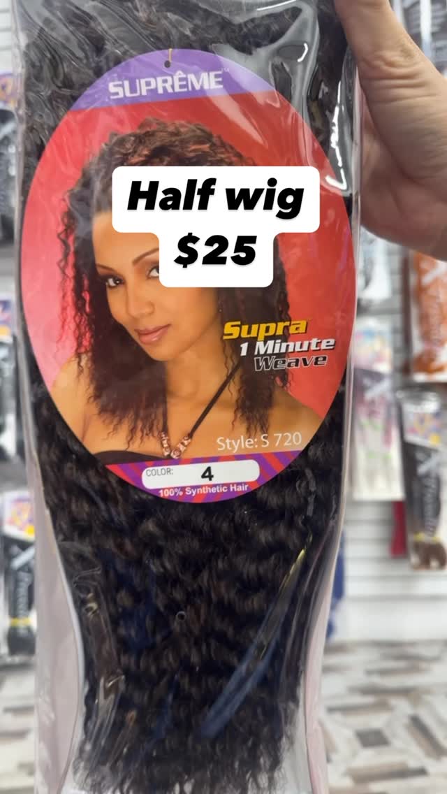 Supreme Half Wig – $25