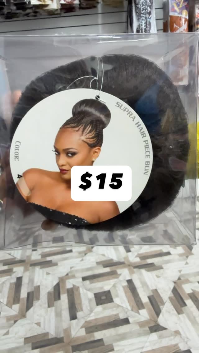 Supra Hair Piece Bun – $15