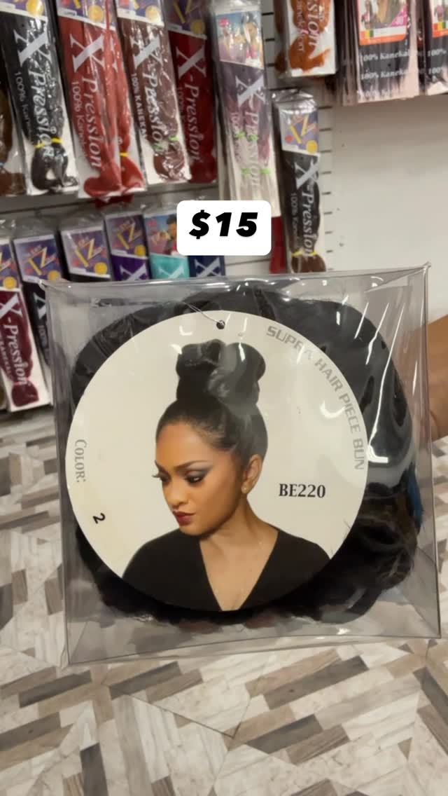 Super Hair Piece Bun (BE220) – $15