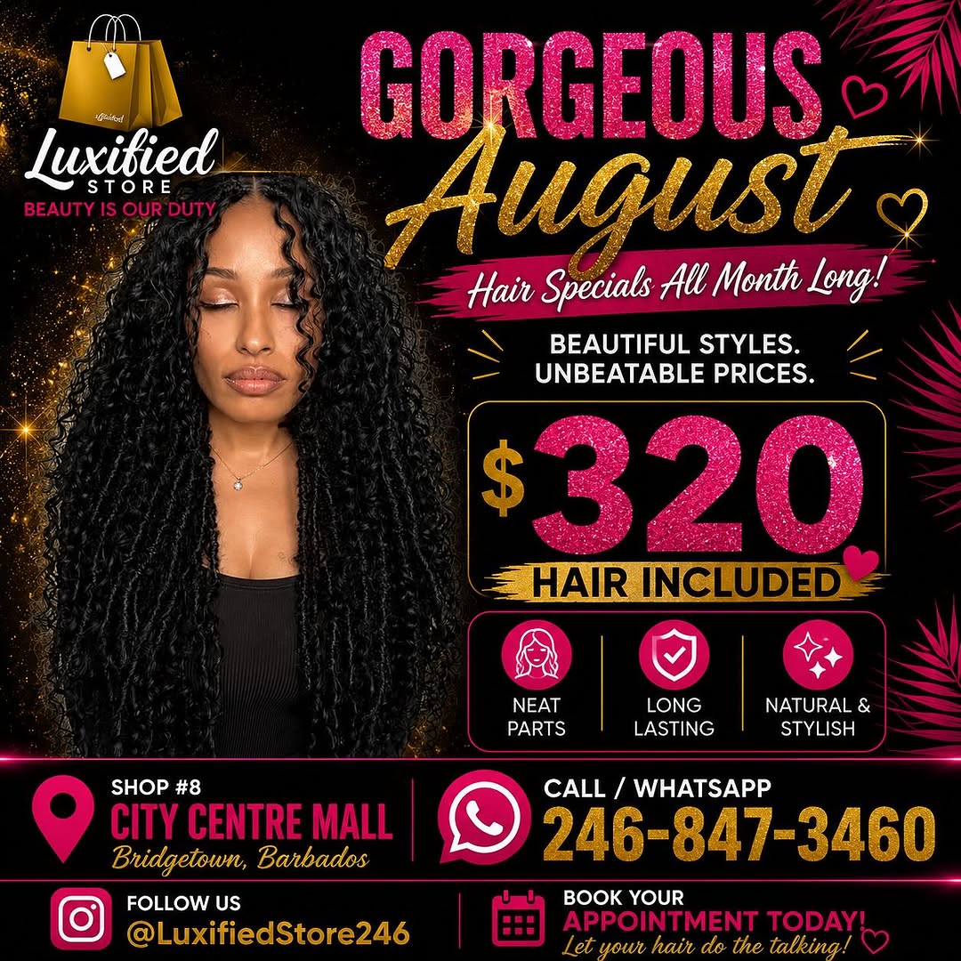Gorgeous August Hair Specials – $320 Hair Included All Month Long