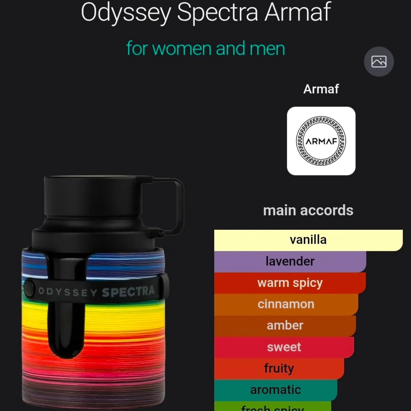 Armaf Odyssey Spectra EDP (Rainbow Edition) – $100 at ScentedBim