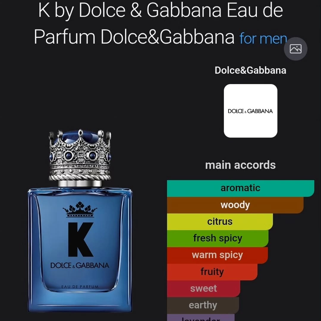 K by Dolce & Gabbana EDP 100ml – $250 at ScentedBim