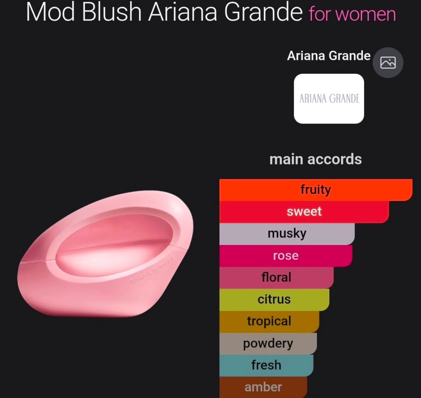Ariana Grande MOD Blush EDP 100ml – $200 at ScentedBim