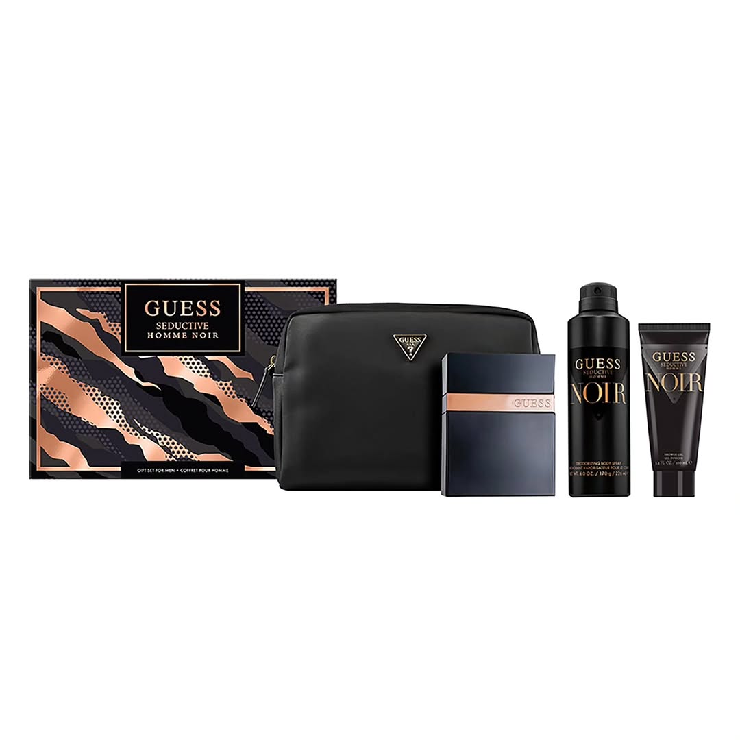 Guess Seductive Homme Noir Gift Set – $160