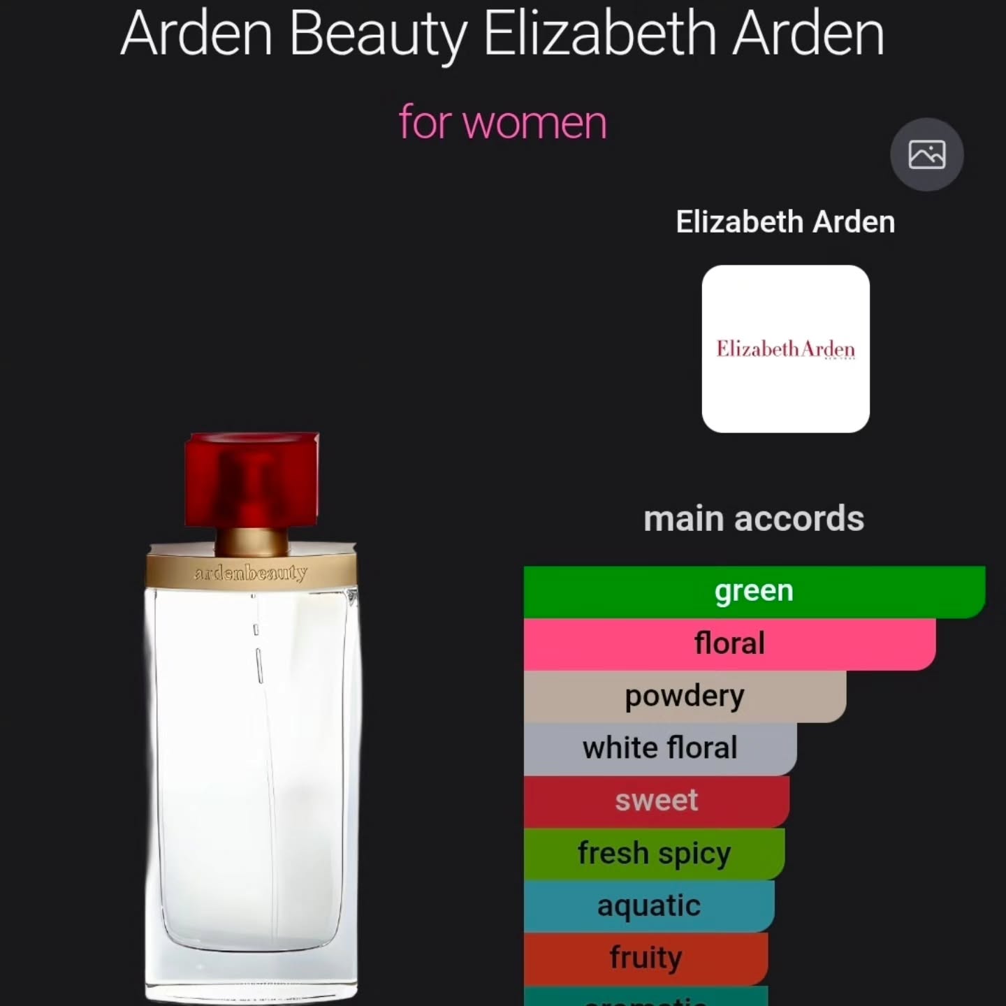 Arden Beauty EDP by Elizabeth Arden – $120 (100ml)