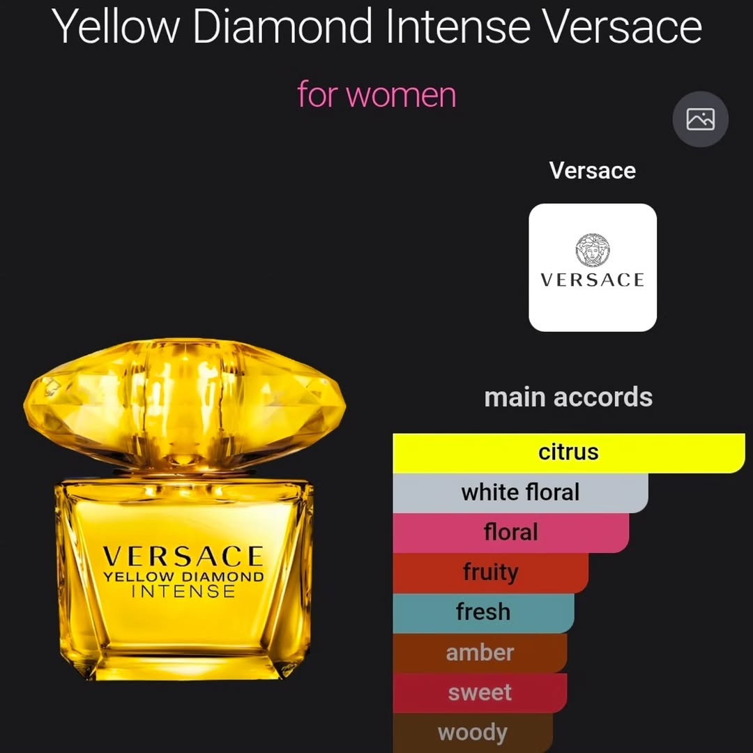 Versace Yellow Diamond Intense EDP 90ml – $250 at ScentedBim
