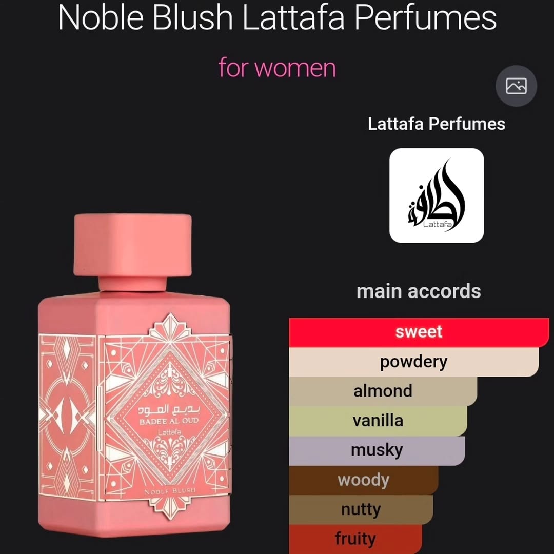 Lattafa Badee Al Oud Noble Blush EDP 100ml – $130 at ScentedBim