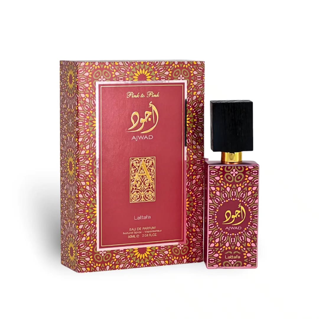 Lattafa Ajwad Pink to Pink EDP 60ml – $120 at ScentedBim