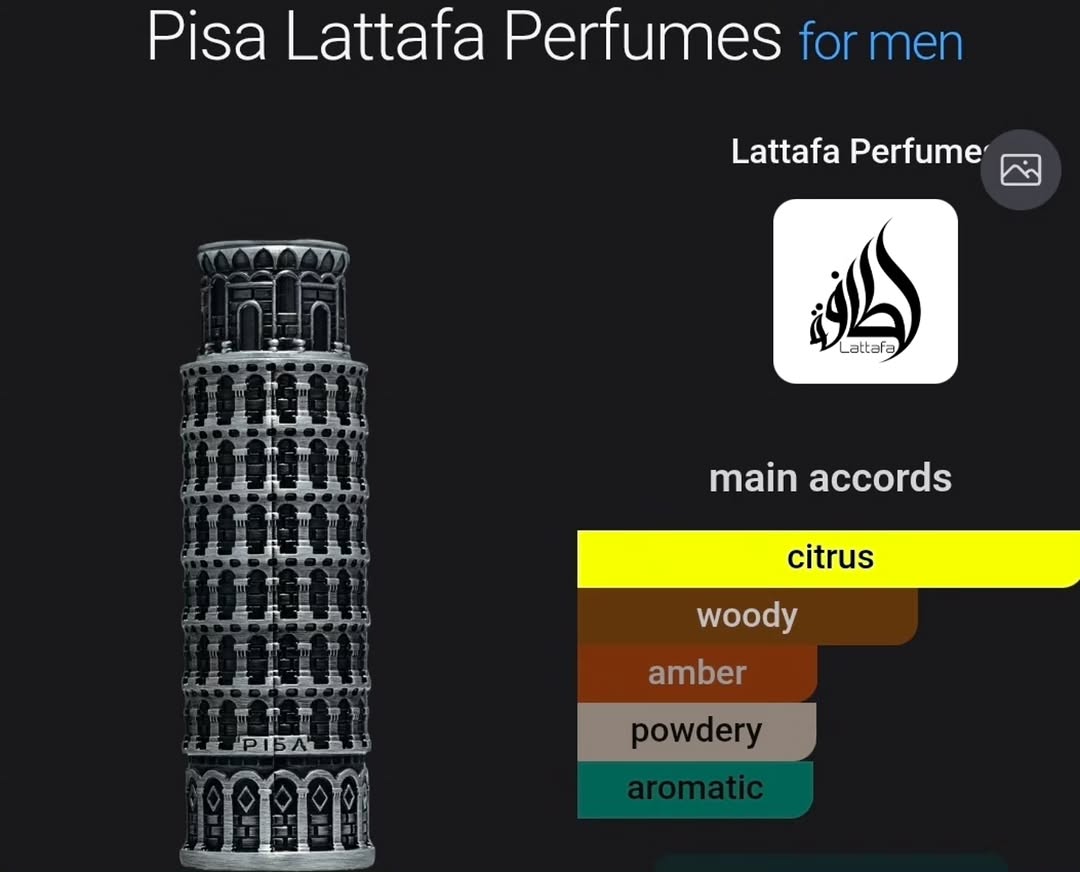 Lattafa Pisa EDP for Men – $160 at ScentedBim