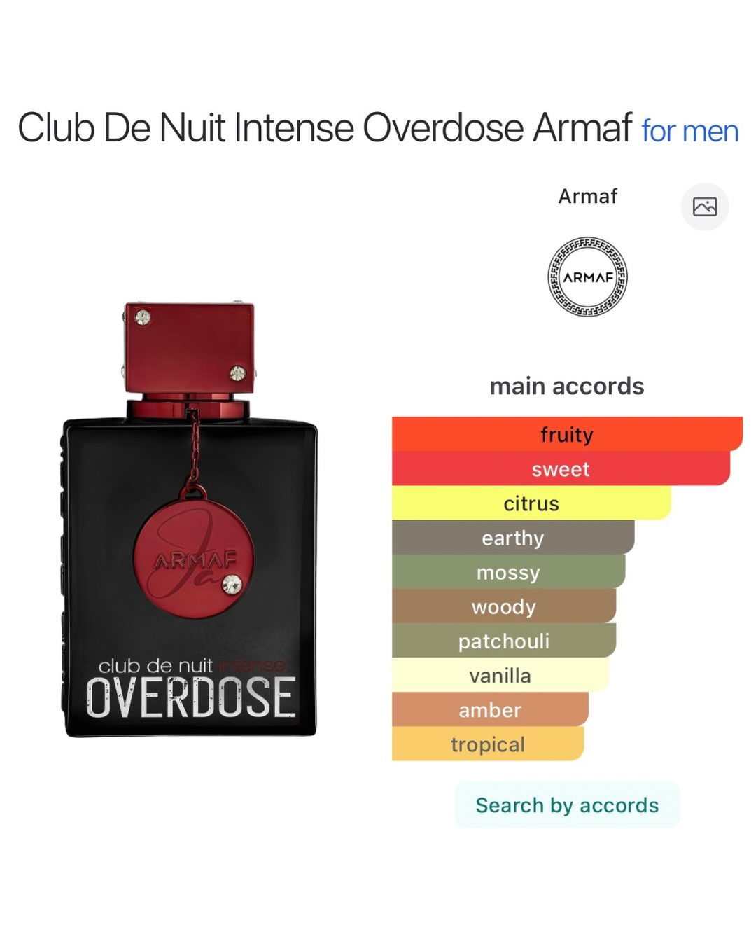 Armaf Club de Nuit Intense Overdose – New Release at $220 BBD