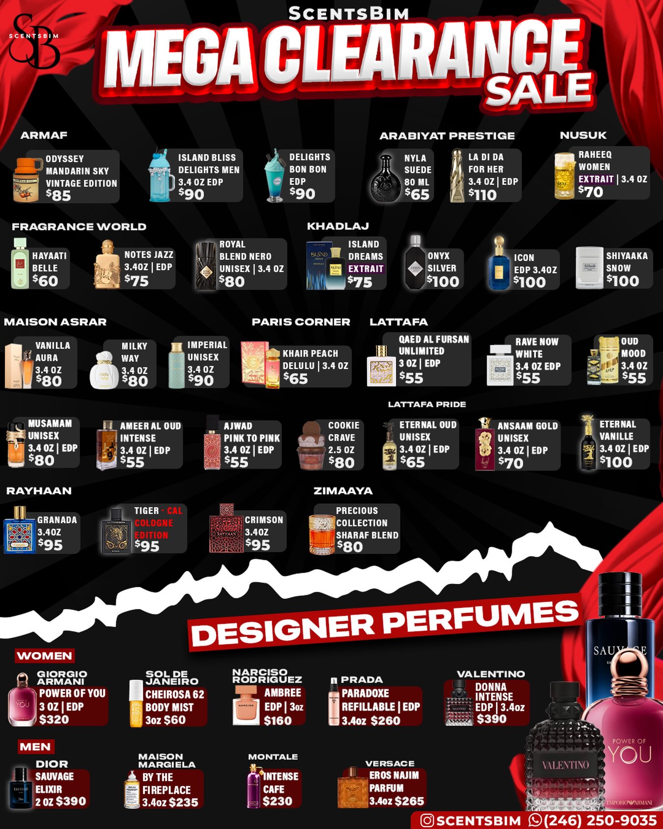 ScentsBim Mega Clearance Sale – Arabic, Designer & Niche Perfumes