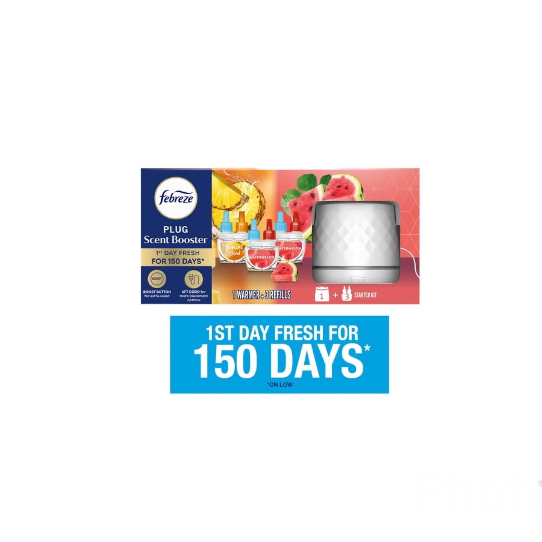 Febreze Plug Scent Booster Starter Kit – Tropical Blend & Watermelon $64