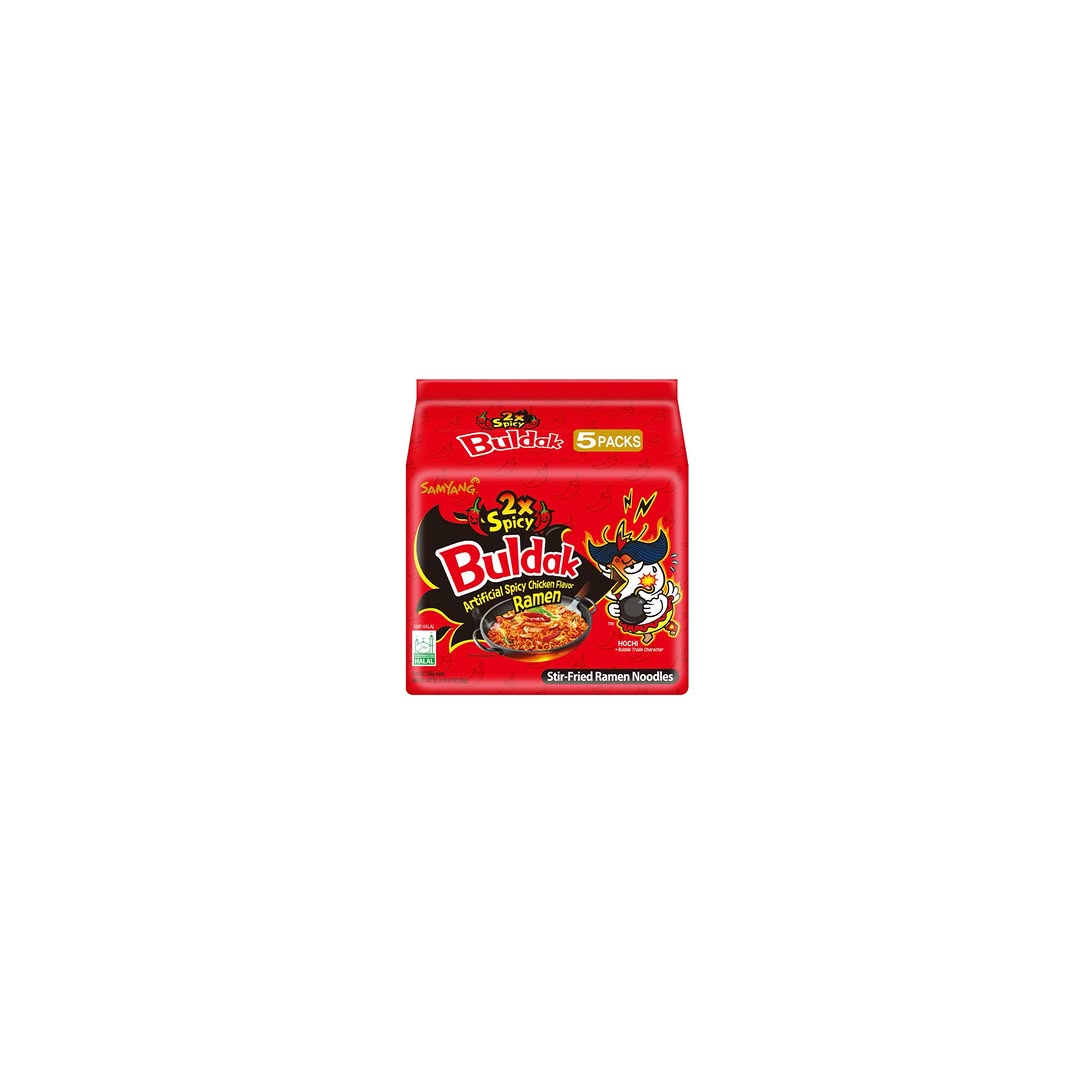 Samyang Buldak 2X Spicy Ramen – Single & 5-Pack Pricing