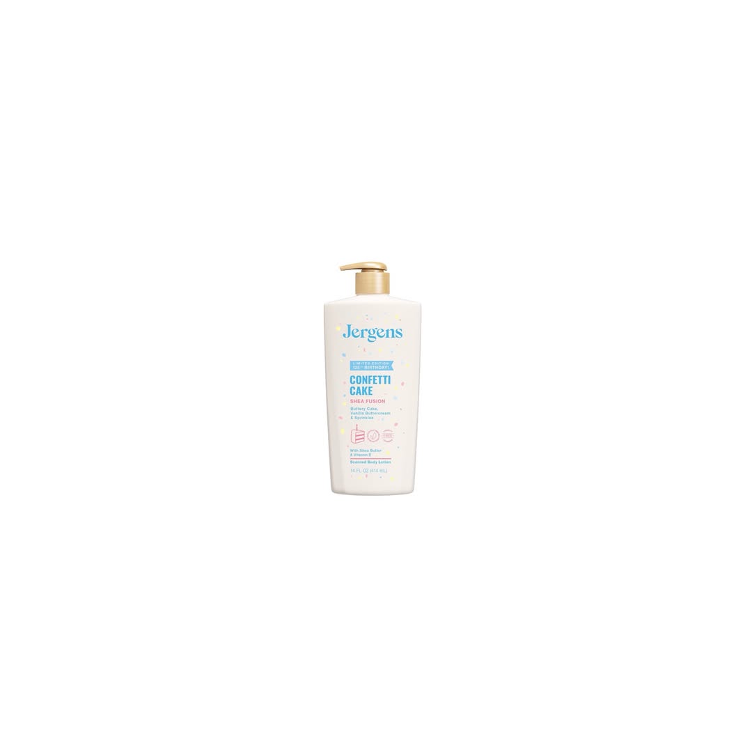 Jergens Confetti Cake Shea Fusion Body Lotion – $30