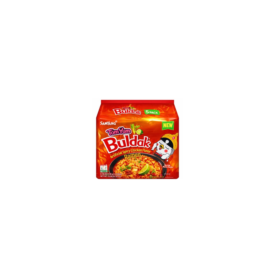 Samyang Buldak Tom Yum Ramen – 1ct $8 / 5ct $28