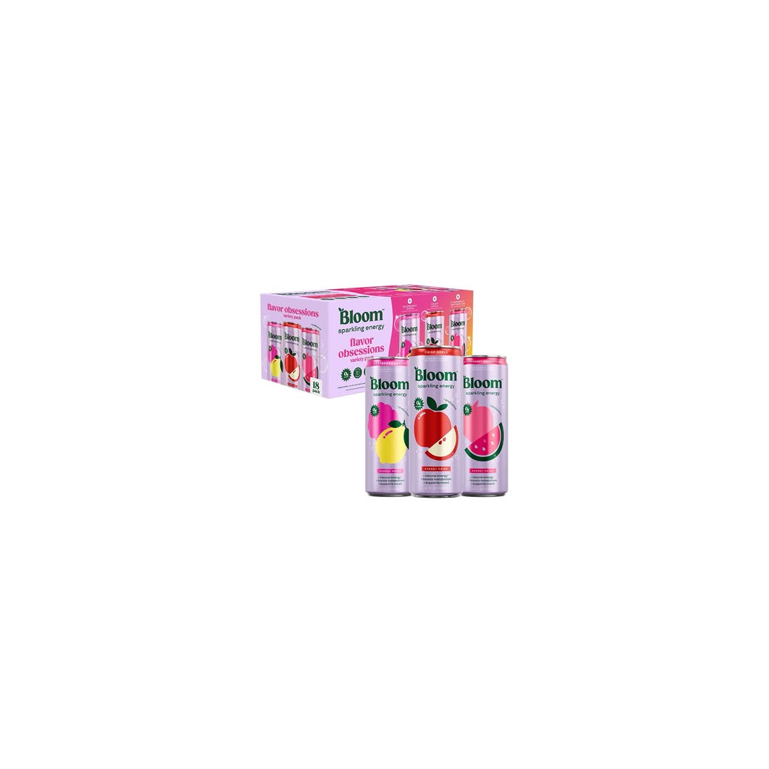 Bloom Sparkling Energy 18-Pack – $90