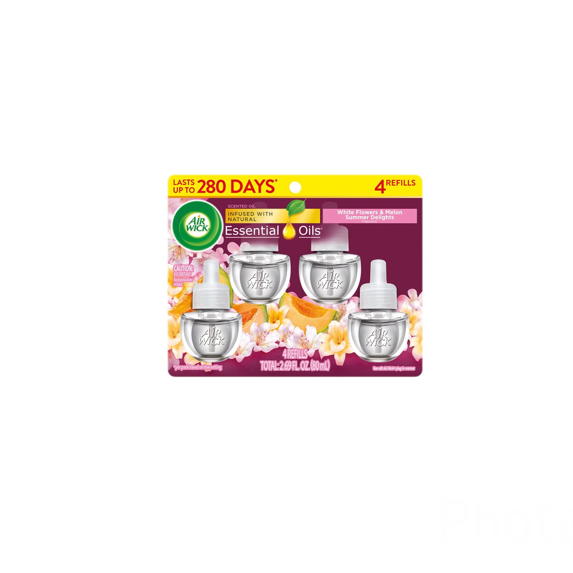 Air Wick White Flowers & Melon Summer Delights 4ct Refills – $38