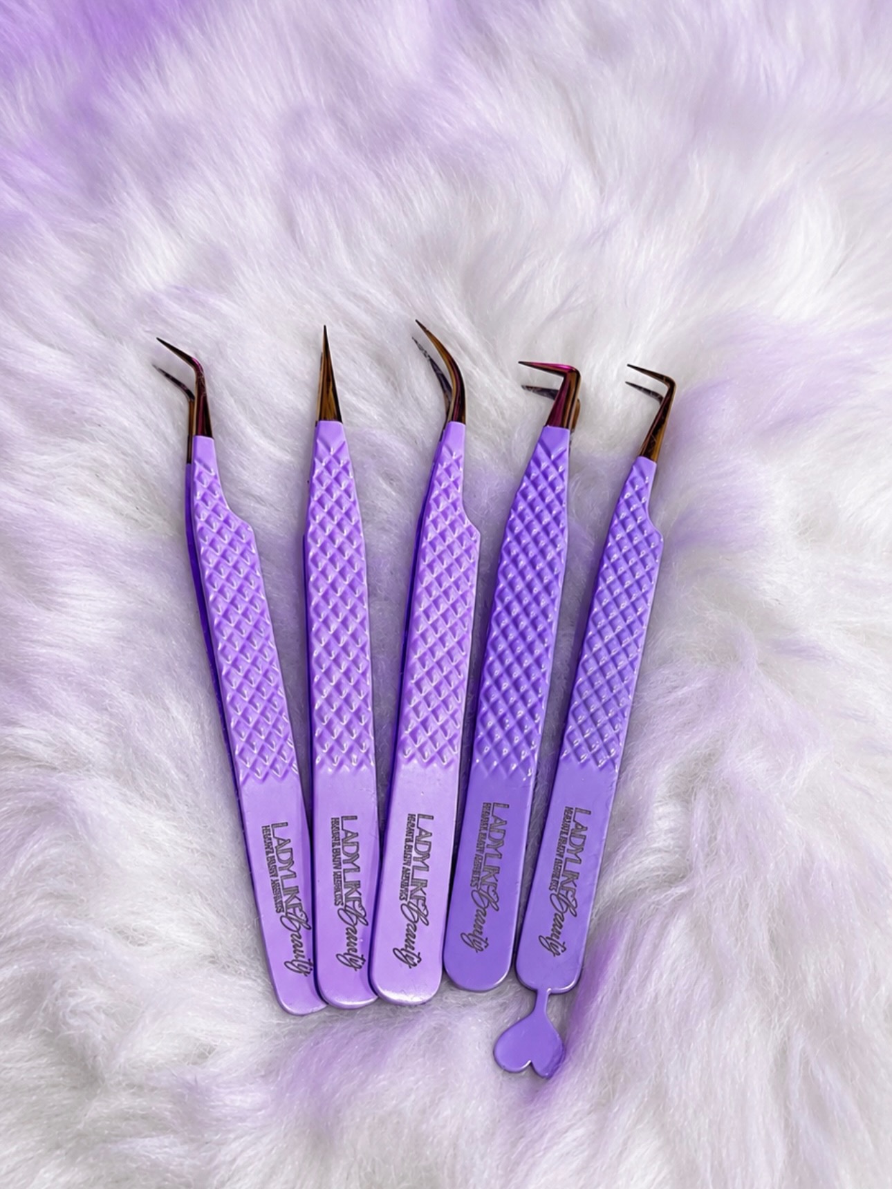 Ladylike Lashes & Brows – Fiber Tipped Tweezers $30 Each