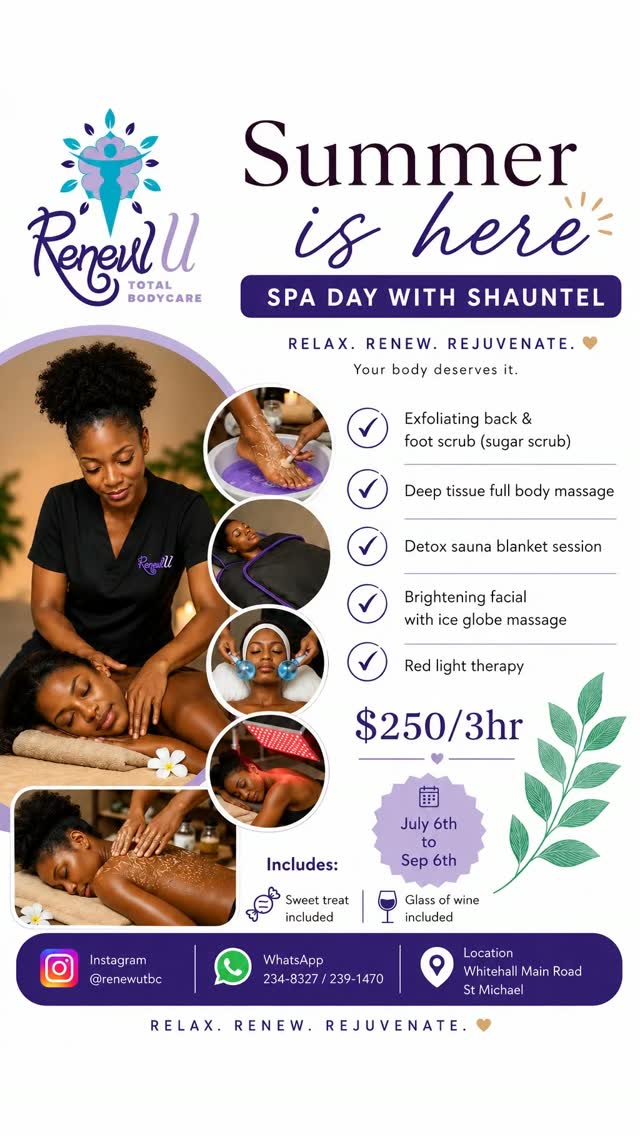 Summer Spa Day Package with Shauntel – $250 for 3 Hours