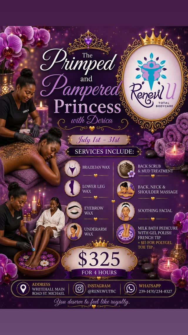 The Primped and Pampered Princess Package – $325 for 4 Hours