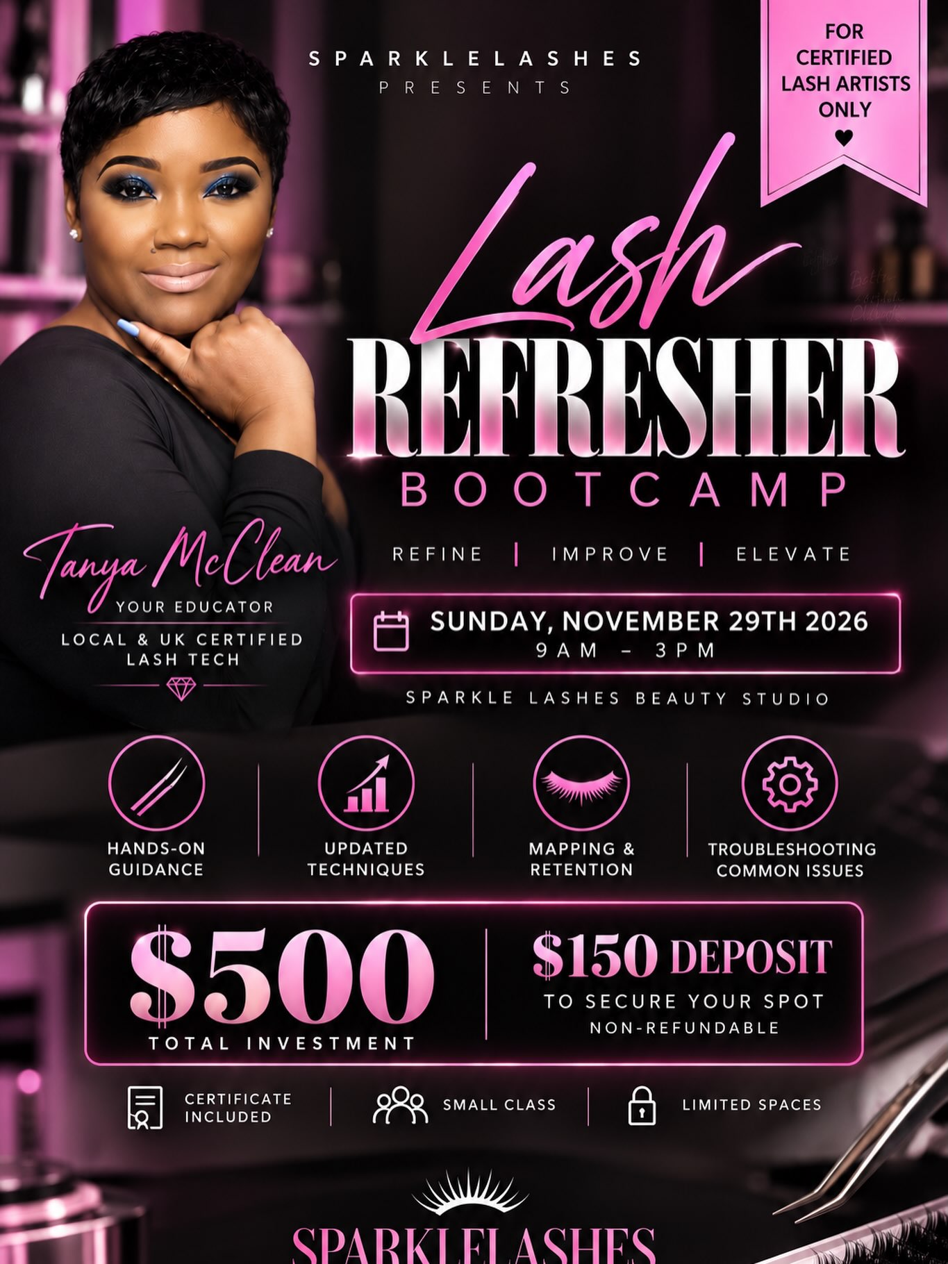 Sparklelashes&beauty Services