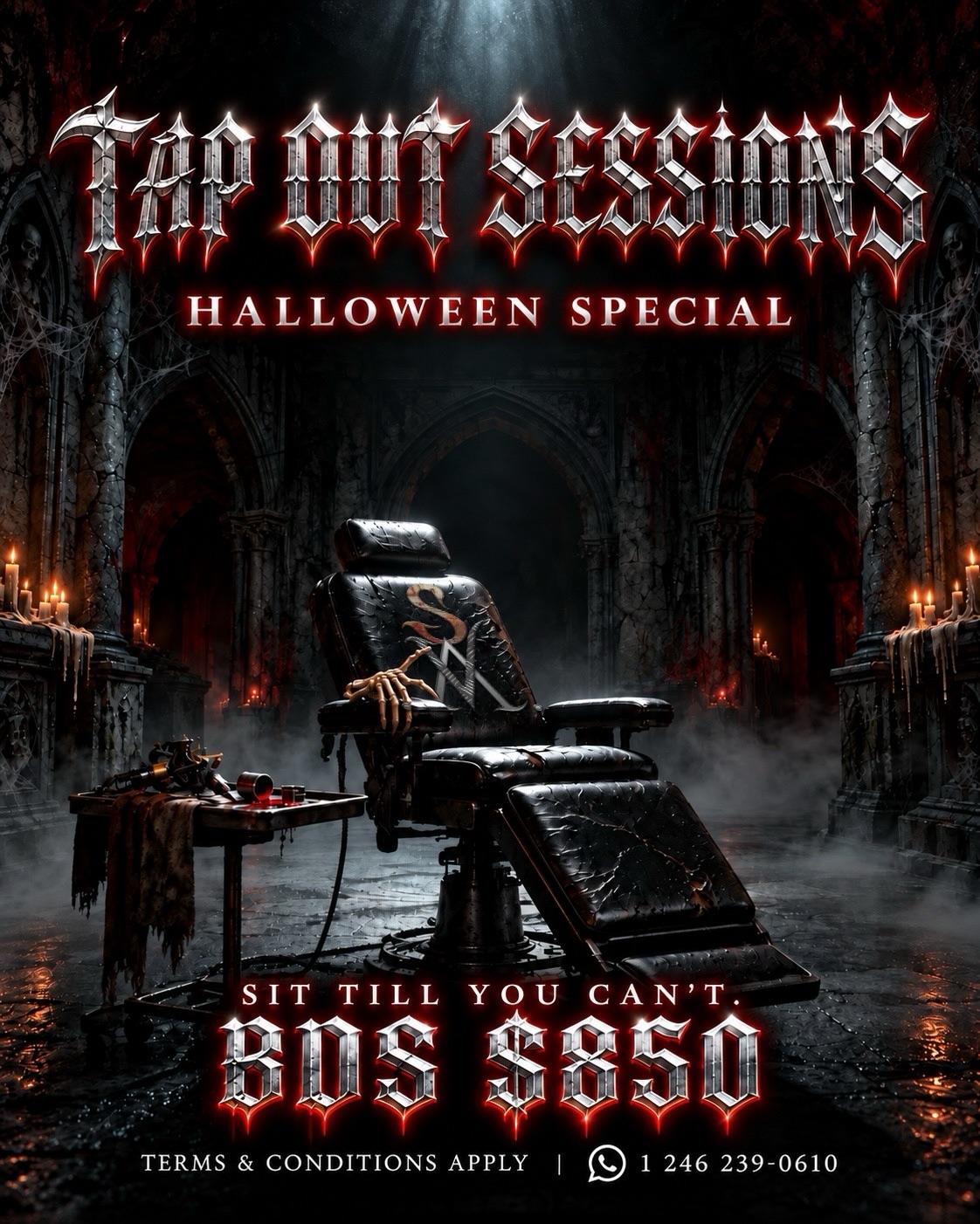 Spontaneous Ink End of Year Specials: Tap Out Sessions, Independence BOGO & Gift the Ink 20% Off