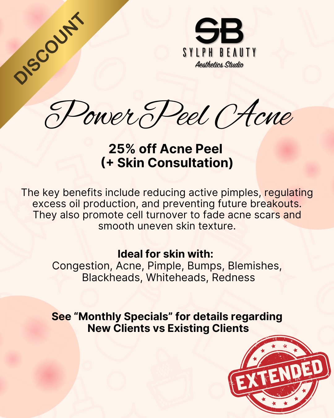 Sylph Beauty July Specials – Up to 25% Off Facials & Skin Treatments