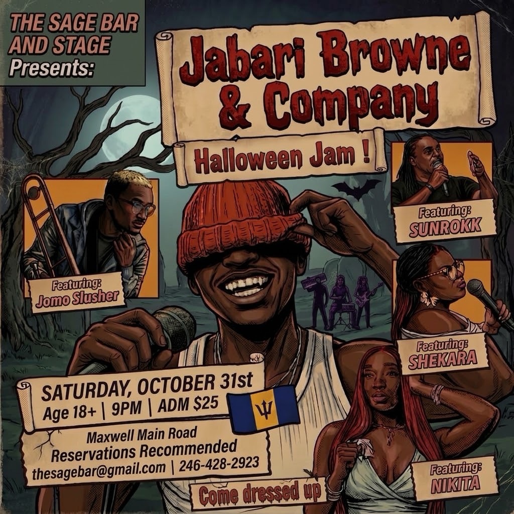 Jabari Browne & Company Halloween Jam at The Sage Bar & Stage