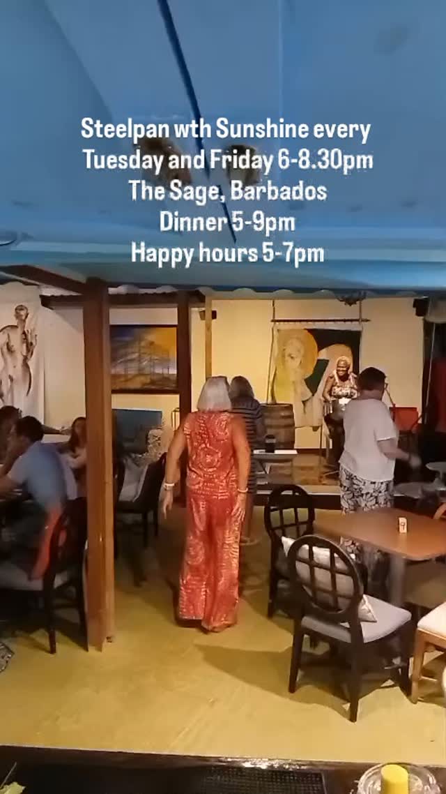 Steelpan with Sunshine + Happy Hour at The Sage (Tuesdays & Fridays)