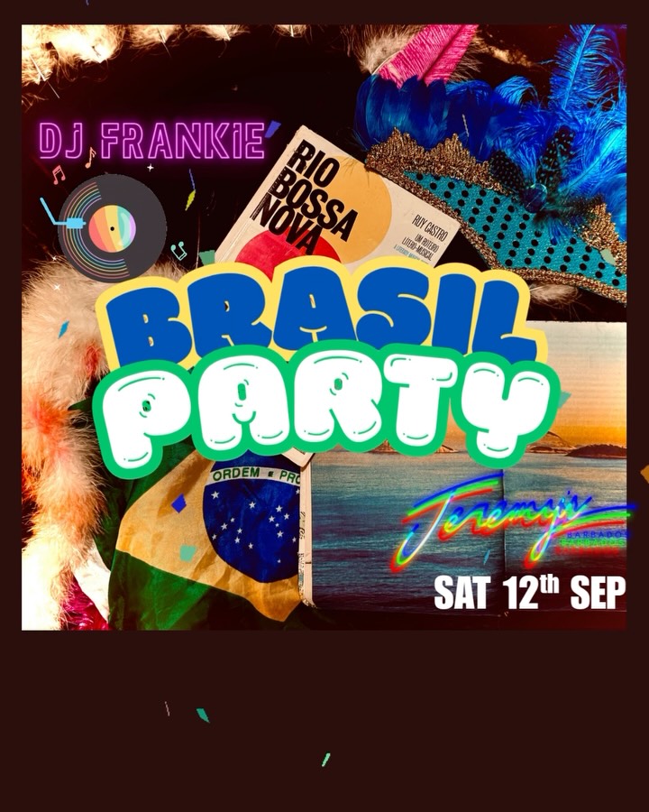 Brasil Party at Jeremy's – Free Entry in Carnival Costume