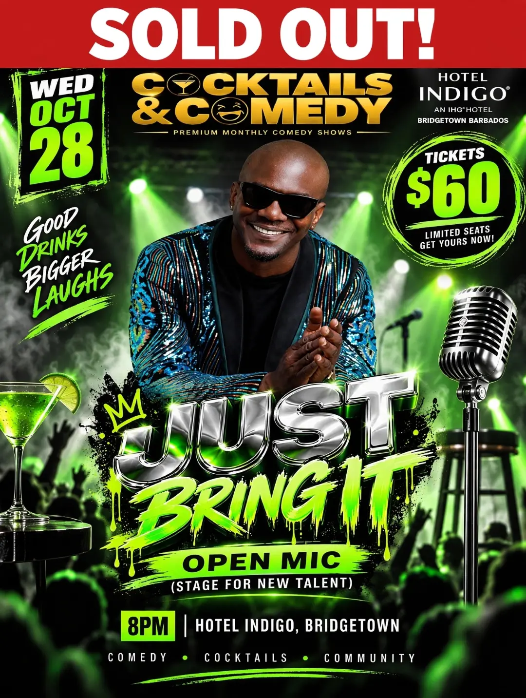 Cocktails & Comedy